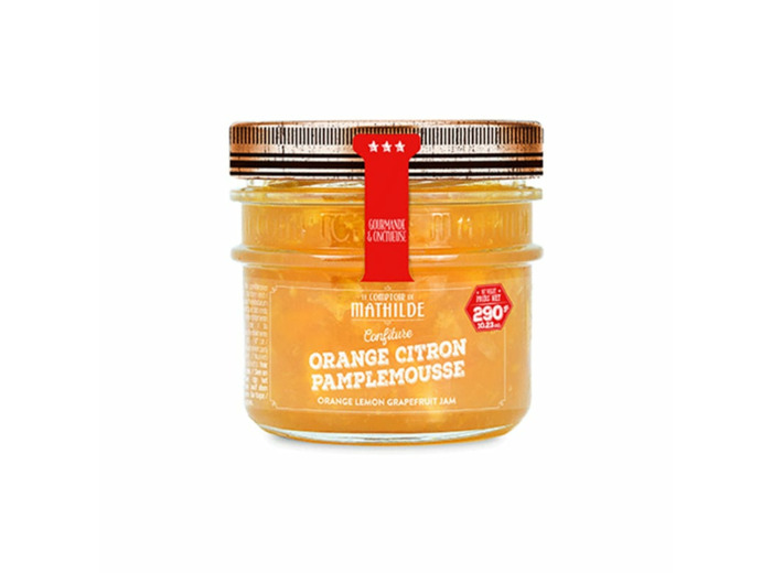 Confiture Orange - Citron - Pamplemousse 290G