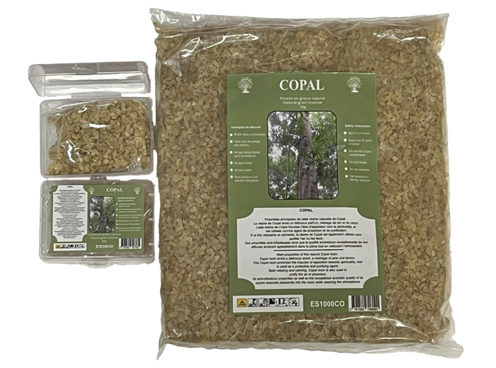 Encens en Grains Copal - Sachet de 1 Kilo