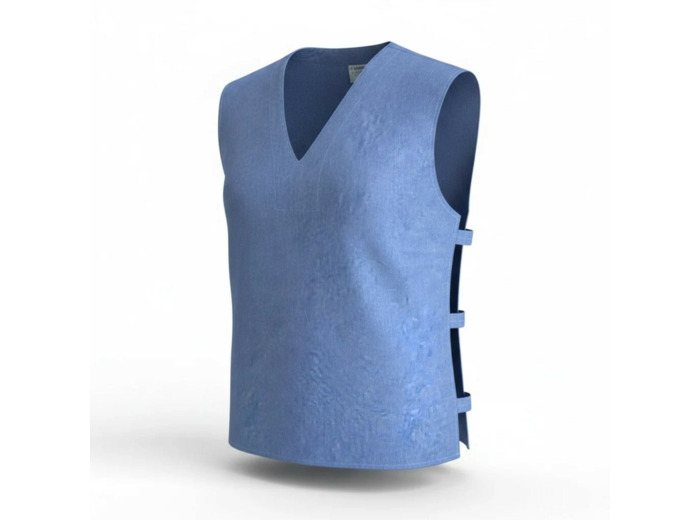 Chemise militaire GAO bleu Marine nationale – respirant et résistant 65% coton