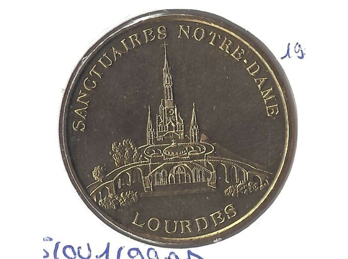 65 LOURDES SANCTUAIRES NOTRE DAME 1999 SUP