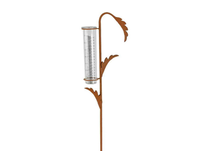 Pluviomètre jardin plante 17x6x100cm