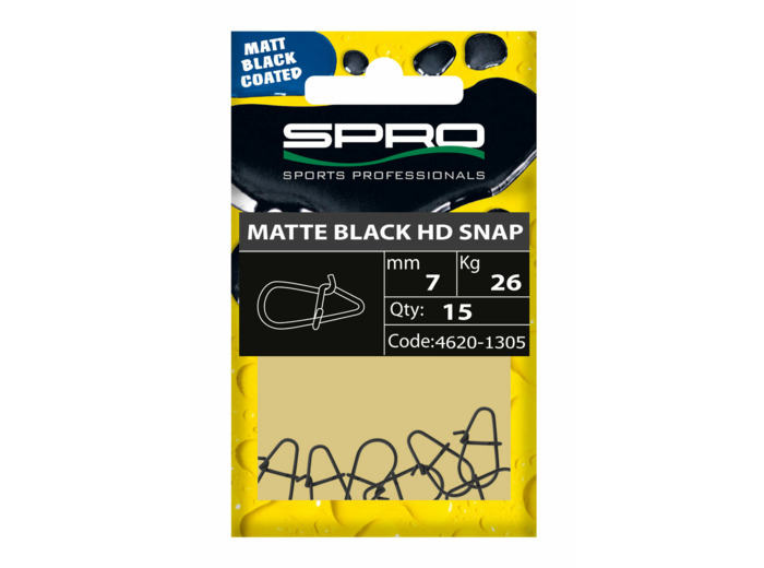mat black snap spro