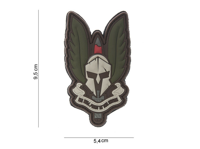 Patch 3D PVC Spartiate