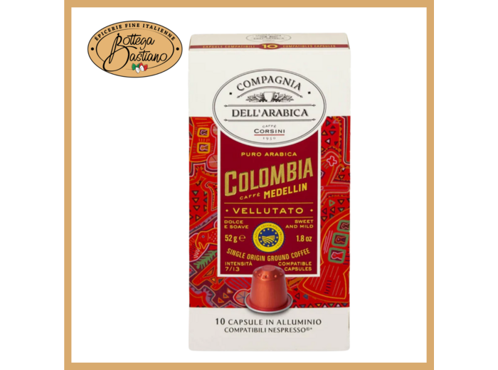 Café Colombia 100% Arabica 10 Capsules 52G