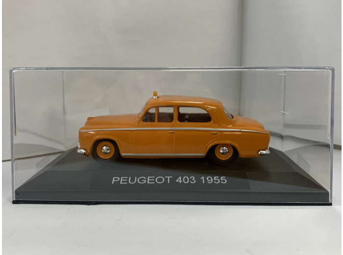 PEUGEOT 403 1955 ORANGE 1/43 BOITE
