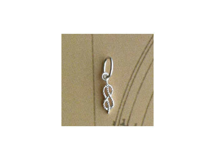 Pendentif Lac d'amour en argent