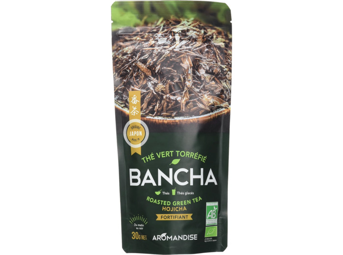 The vert torrefie Hojicha 40g Aromandise