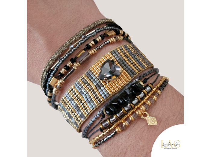 BRACELET MANCHETTE AURORA