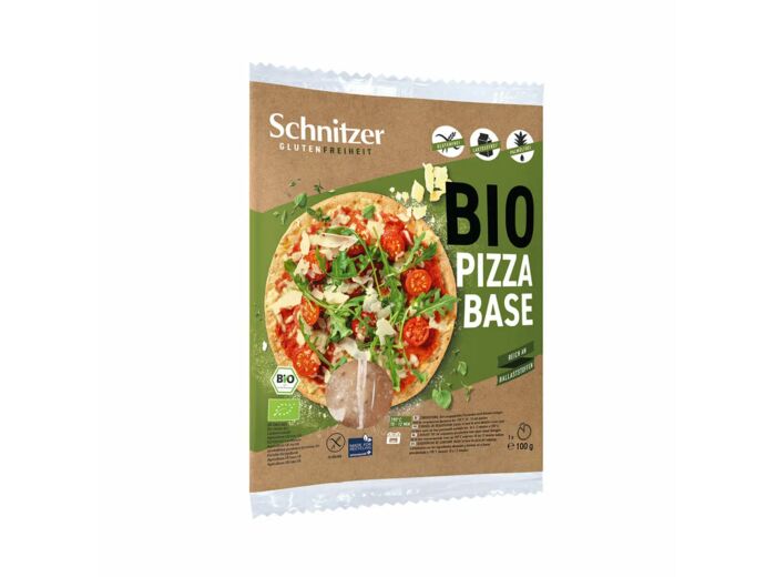Base pizza Bio-SANS GLUTEN-1x100g-Schnitzer