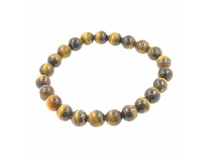 Bracelet œil de tigre 8mm