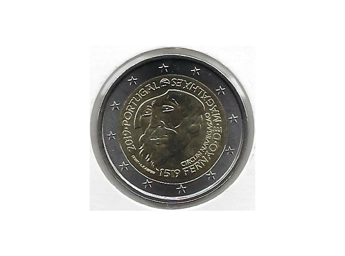 PORTUGAL 2019 2 EURO COMMEMORATIVE FERNAO DE MAGALHAES SUP