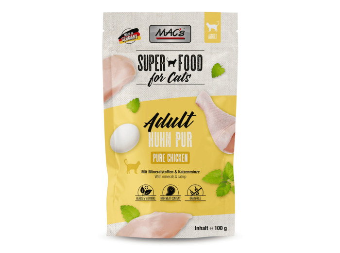 MAC'S pour chat au poulet & herbes - 100g