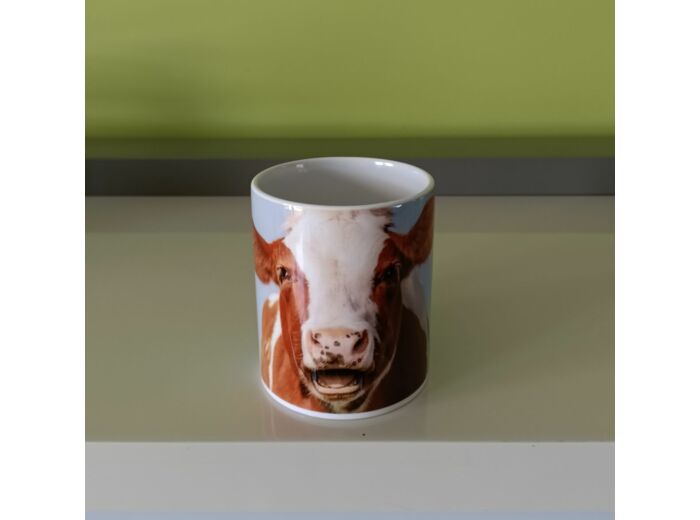 Mug blanc céramique - Vache