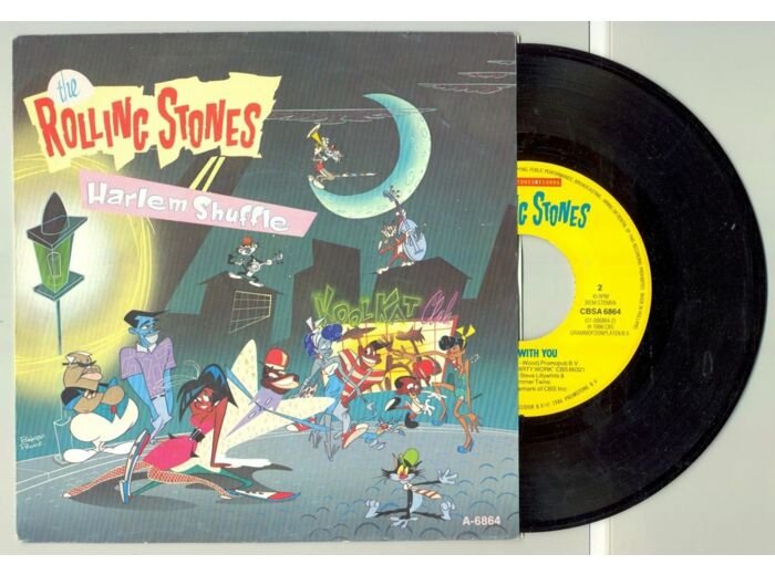 45 Tours ROLLING STONES "HAD IT WITH YOU" / "HARLEM SHUFFLE"
