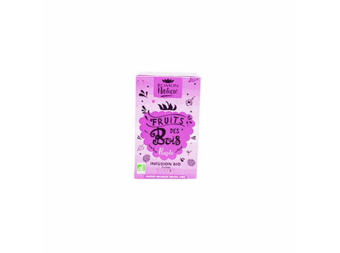 TISANE FRUITS DES BOIS 16X1,8G Romon Nature