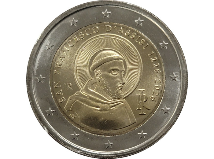 ITALIE 2026 2 EURO FRANÇOIS D'ASSISE UNC