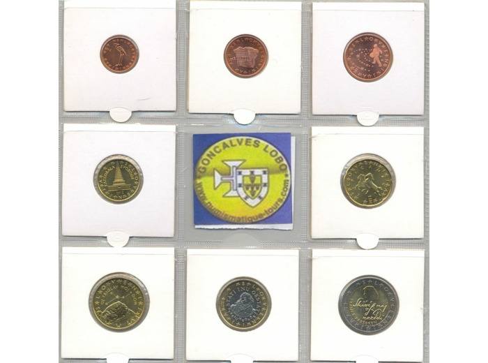 SLOVENIE 2012 SERIE 8 MONNAIES SUP