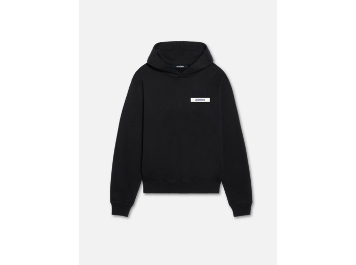 Jacquemus Hoodie Gros Grain Noir