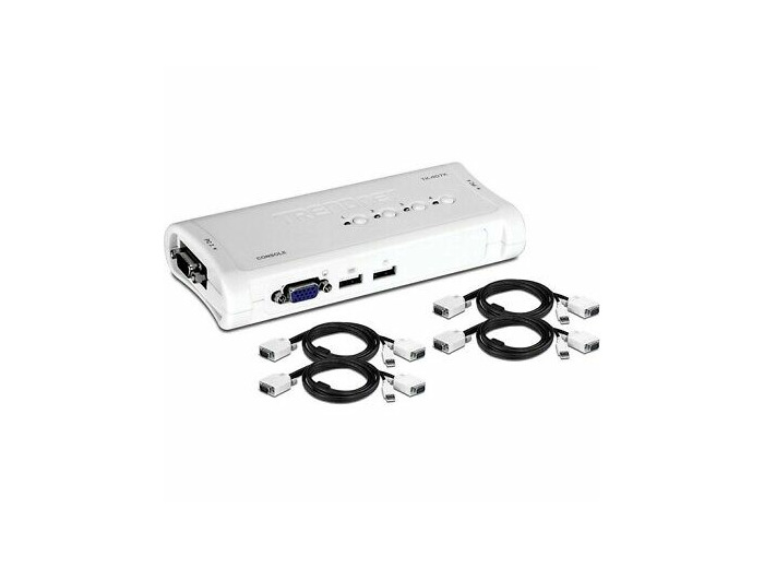 Trendnet TK-407K – Switch KVM 4 ports (USB)