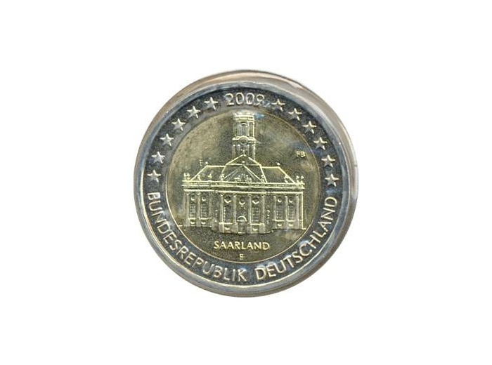 ALLEMAGNE 2009 F 2 EURO COMMEMORATIVE SAARLAND SUP