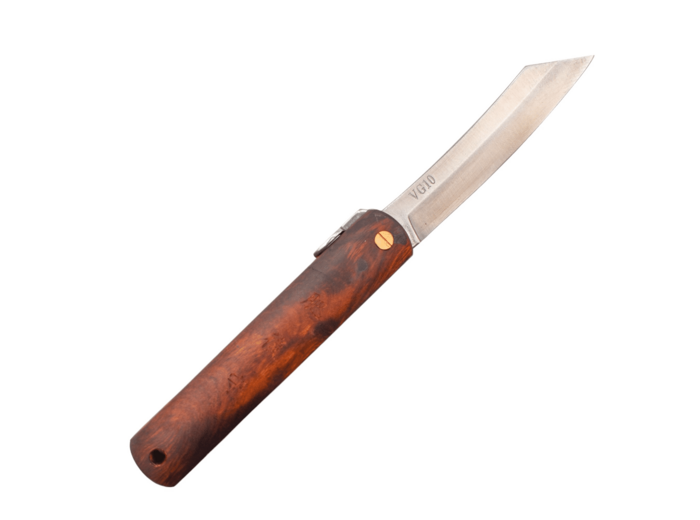Couteau Higonokami pliant artisanal japonais VG-10 (iron wood)