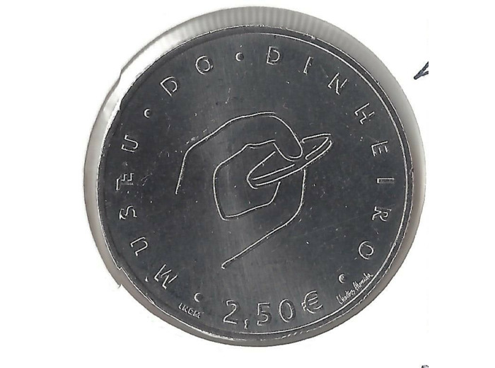 PORTUGAL 2016  2.50 EURO MUSEU DO DINHEIRO SUP