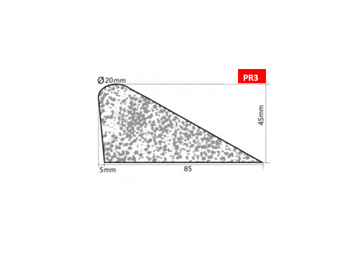 Bourrelet profilé mousse PR3 – 2m