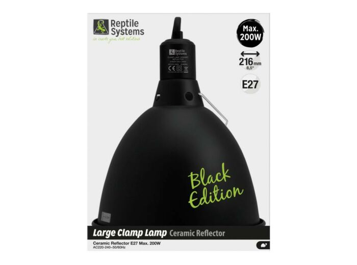 Clamp Lamp (Black Edition) - 200W