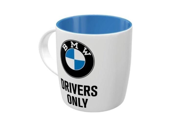 Mug BMW, Drivers Only – Tasse en céramique, 330 ML - Nostalgic Art