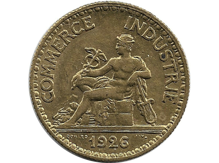 FRANCE 50 CENTIMES DOMARD 1926 SUP