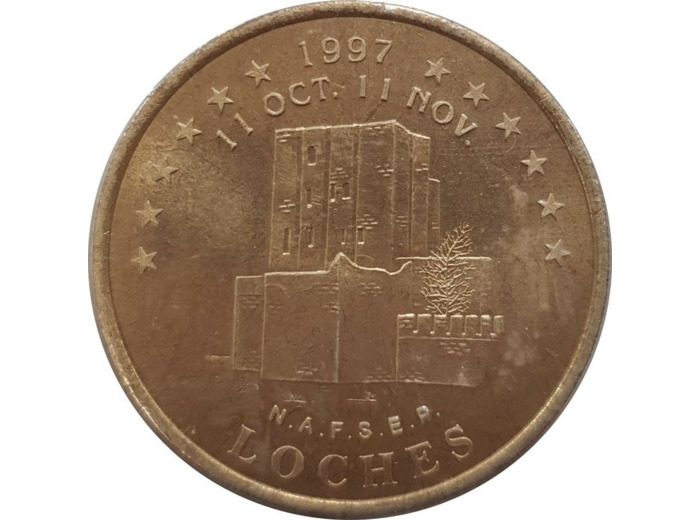 1 EURO DE TOURS ET DE TOURAINE LOCHES DU 11 OCT. 11 NOV. 1997 SUP-