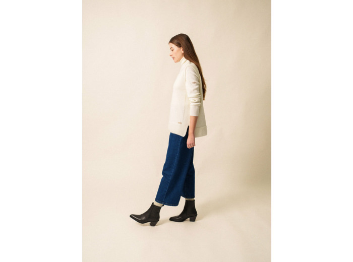 Pull sans manche La Clusaz en mohair