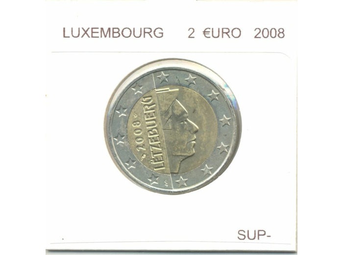 Luxembourg 2008 2 EURO SUP-