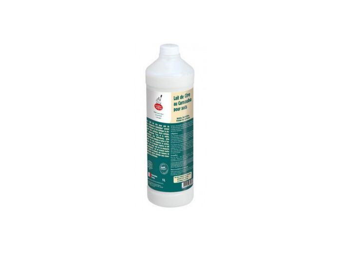 Lait de cire au Carnauba pour sols 1 litre