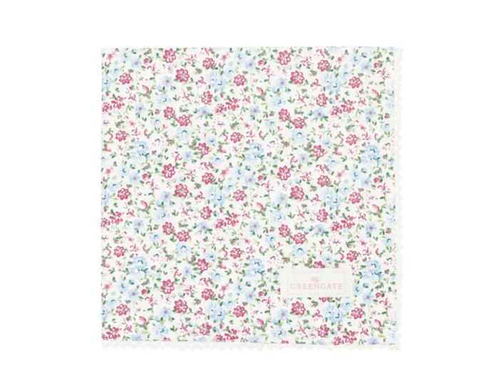 Serviette coton Louisa Greengate