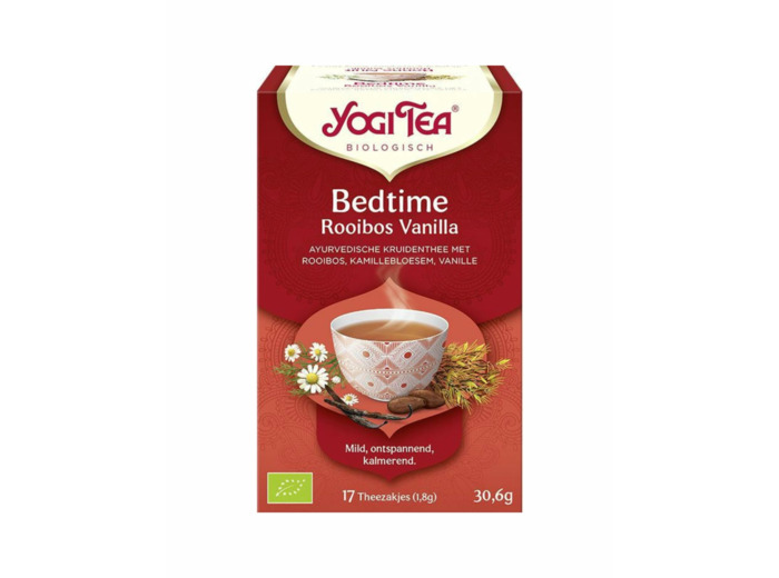 TISANE AYURVEDA ROOIBOS VANILLE 17X1,8G Yogi Tea