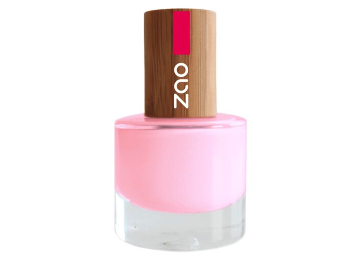 Vernis à ongles Bio - 654 Rose bonbon- 8 ml - Zao Make-up