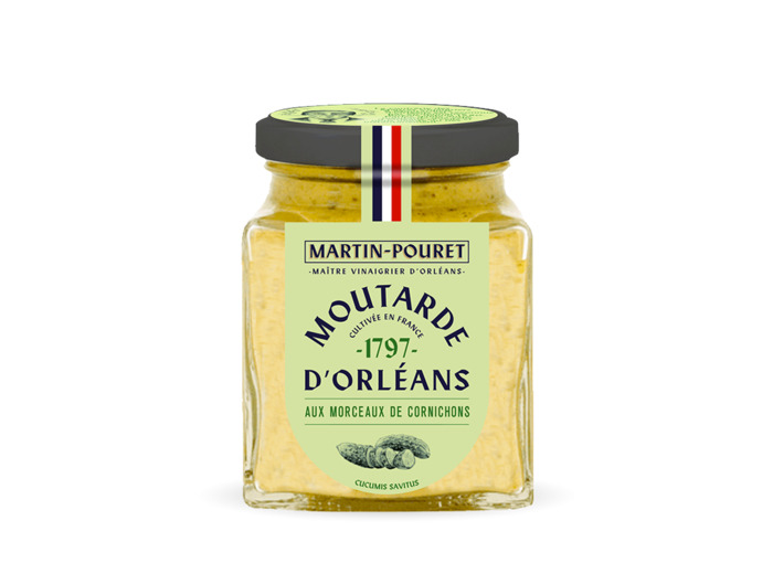 Moutarde aux morceaux de Cornichons