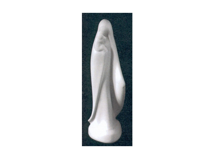 Vierge à l'enfant 16cm porcelaine