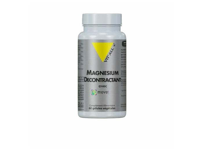 Magnésium Décontractant-60 gélules-Vit'all+