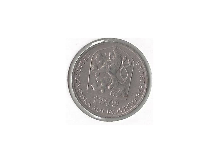 TCHECOSLOVAQUIE 5 KORUN 1973 TB+