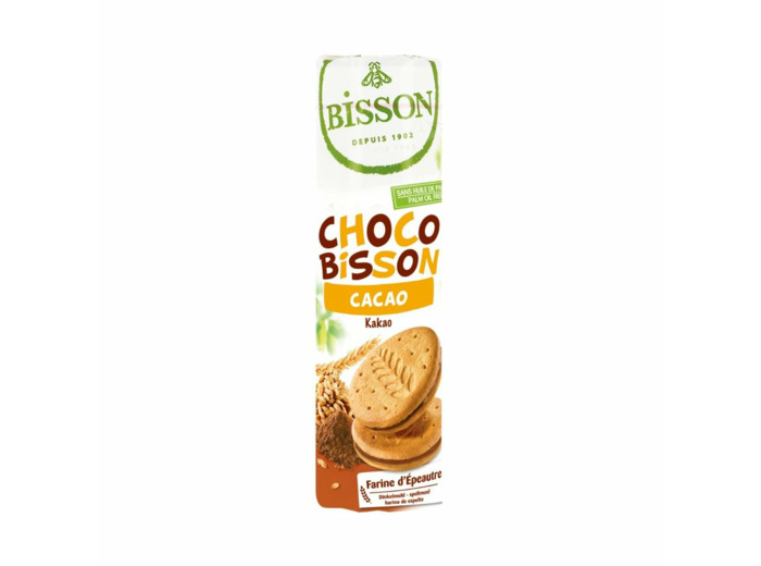 BISCUIT FOURRE EPEAUTRE CACAO (15) 300G Bisson
