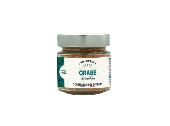 Rillettes de Crabe au Combava 100G