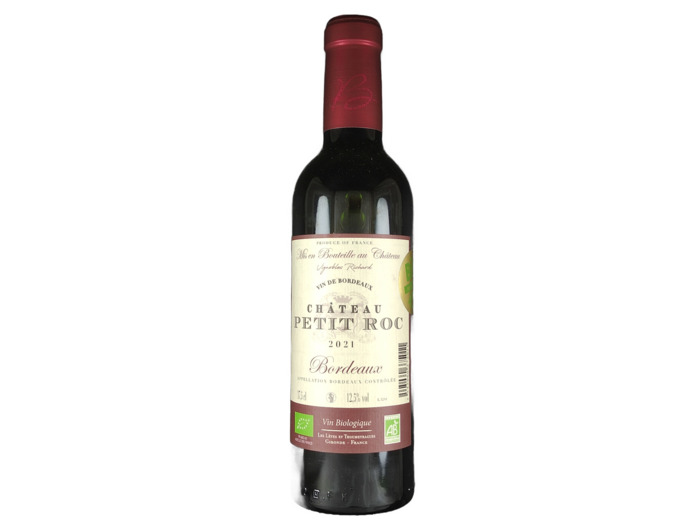 Vin Rouge Bordeaux Château du Petit Roc 37,5cl