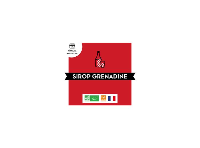 Sirop de Grenadine - Jean Bouteille - Bio