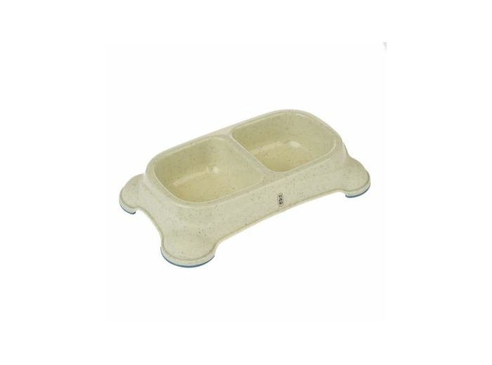 Gamelle double TIAKI pour chien et chat