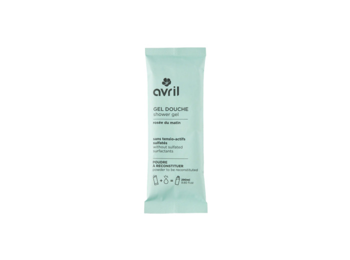 Gel douche à reconstituer parfum rosée du matin (recharge)