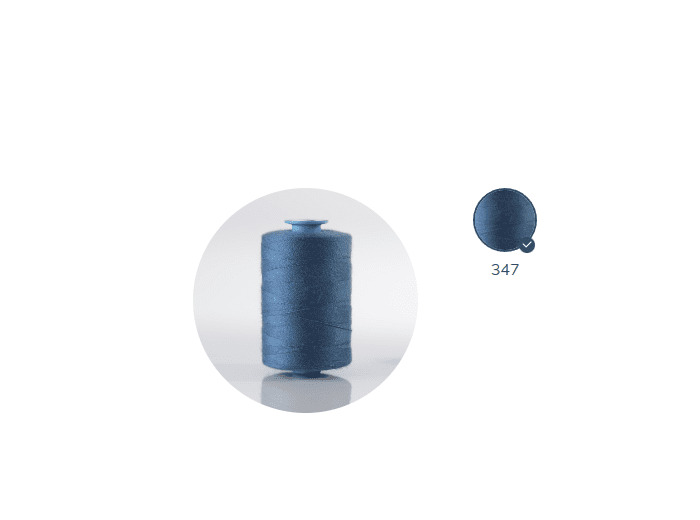 ZX 35 - 347 HORIZON FIL À COUDRE 100% POLYESTER TRÈS RÉSISTANT bobine 500m