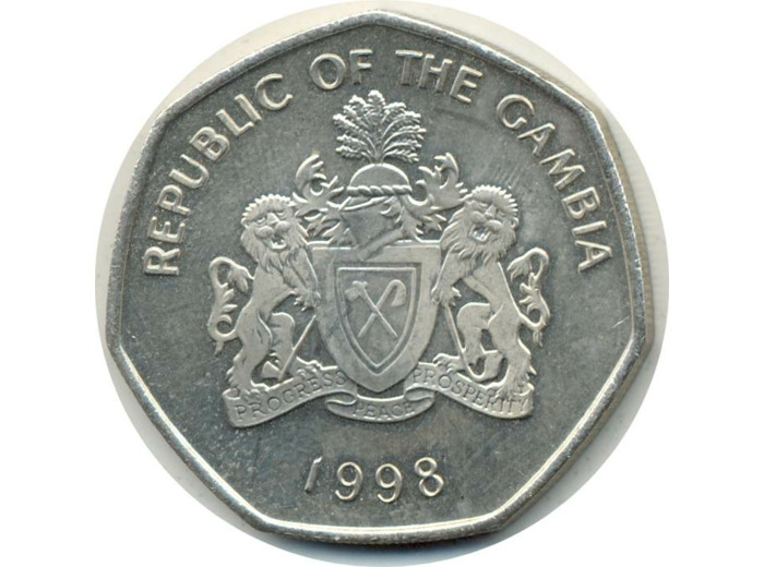 GAMBIE 1 DALASIE 1998 TTB+ (W 59)