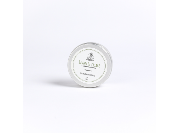Savon de rasage à la bière de Touraine (dans boîte alu)